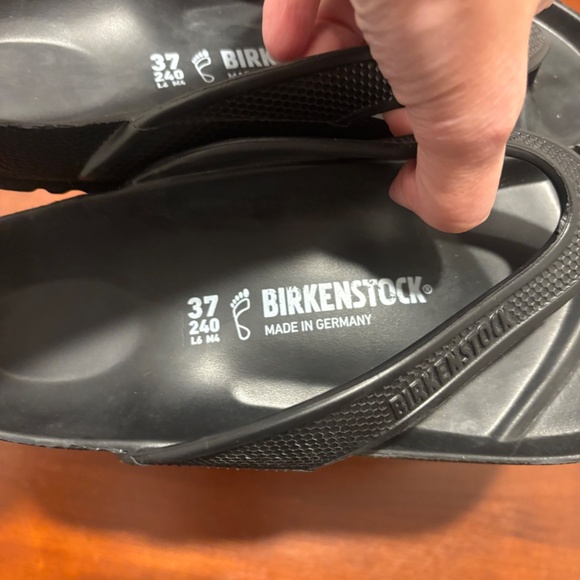 Birkenstock Honolulu EVA Thong Sandals in Black Size 6 - Picture 7 of 7